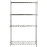 Argos Home metal shelving unit chrome 152cm - British product