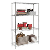 Argos Home metal shelving unit chrome 152cm - British product