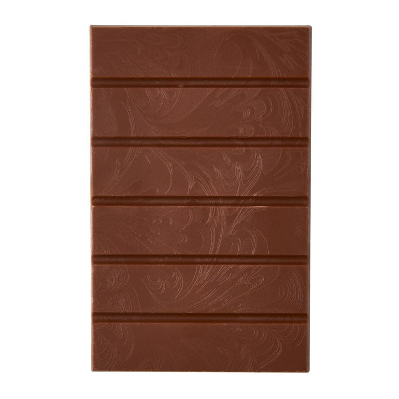 Dark chocolate bar with orange pieces, vegan, 75g - British product