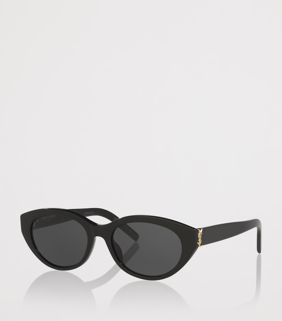 Saint Laurent acetate round sunglasses, imported from the UK