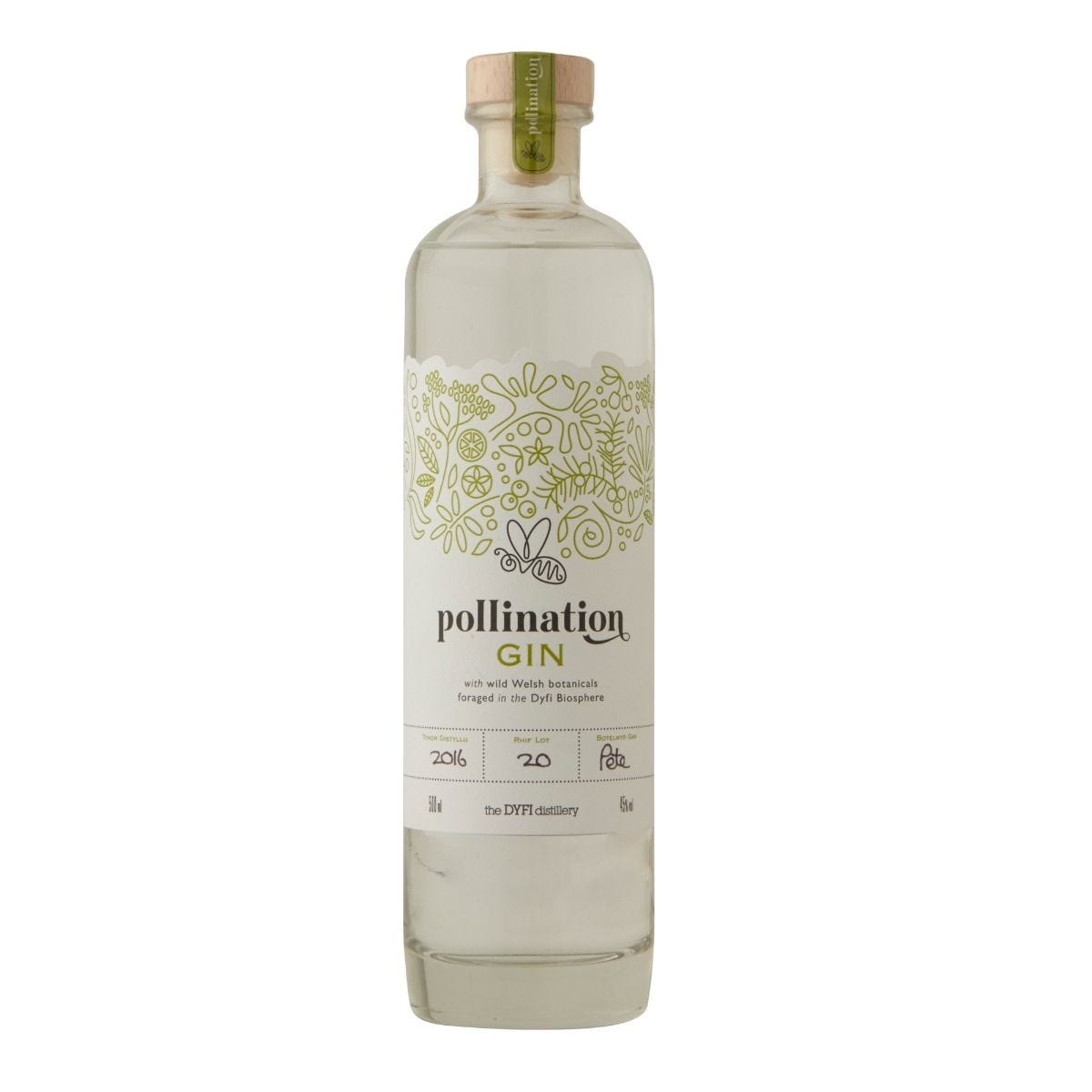 Dyfi Distillery Pollination Gin 50cl, imported from the UK