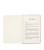 Moleskine business card holder with note pages, 11.5x8x1cm, imported from the UK