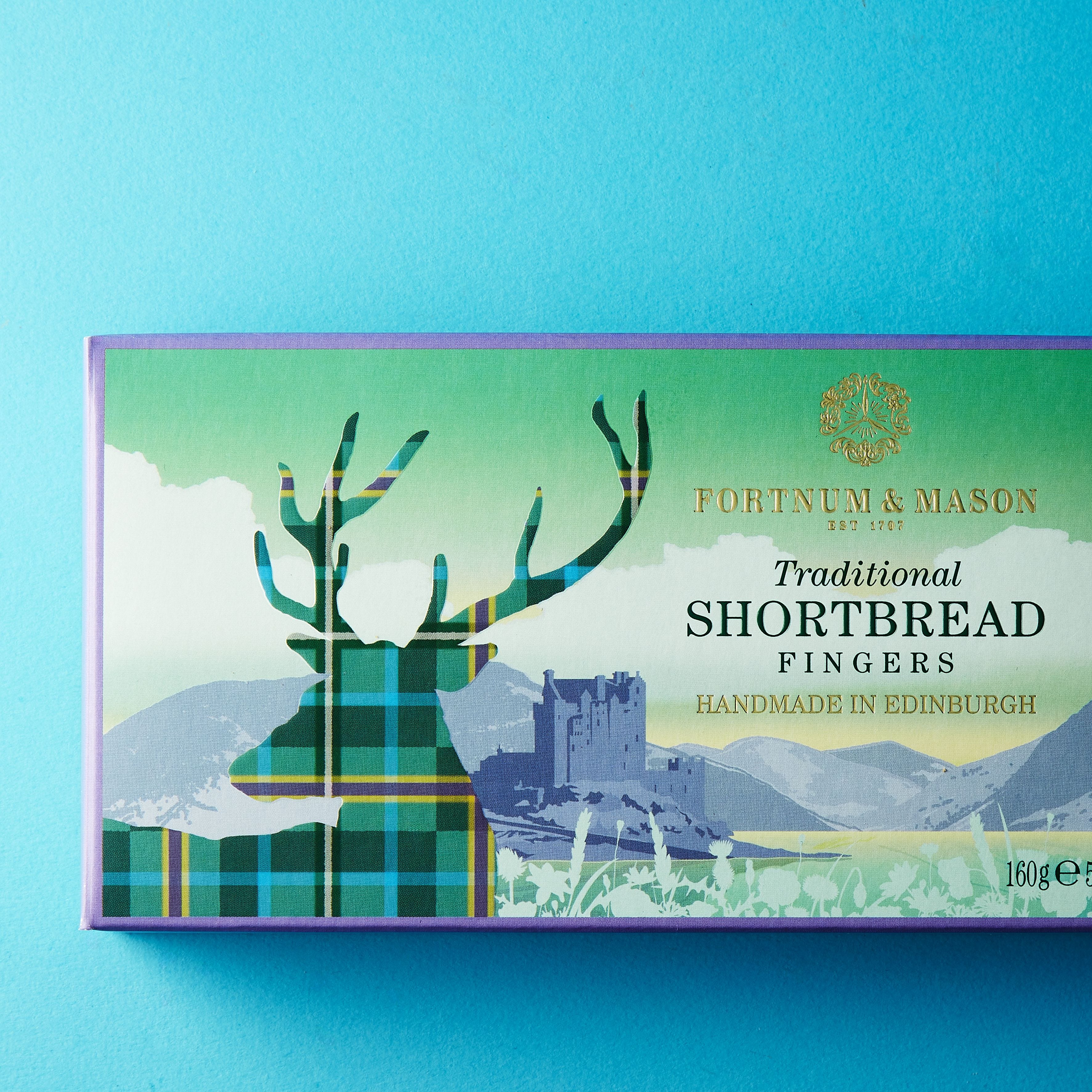 Fortnum's traditional shortbread fingers 160g, UK version