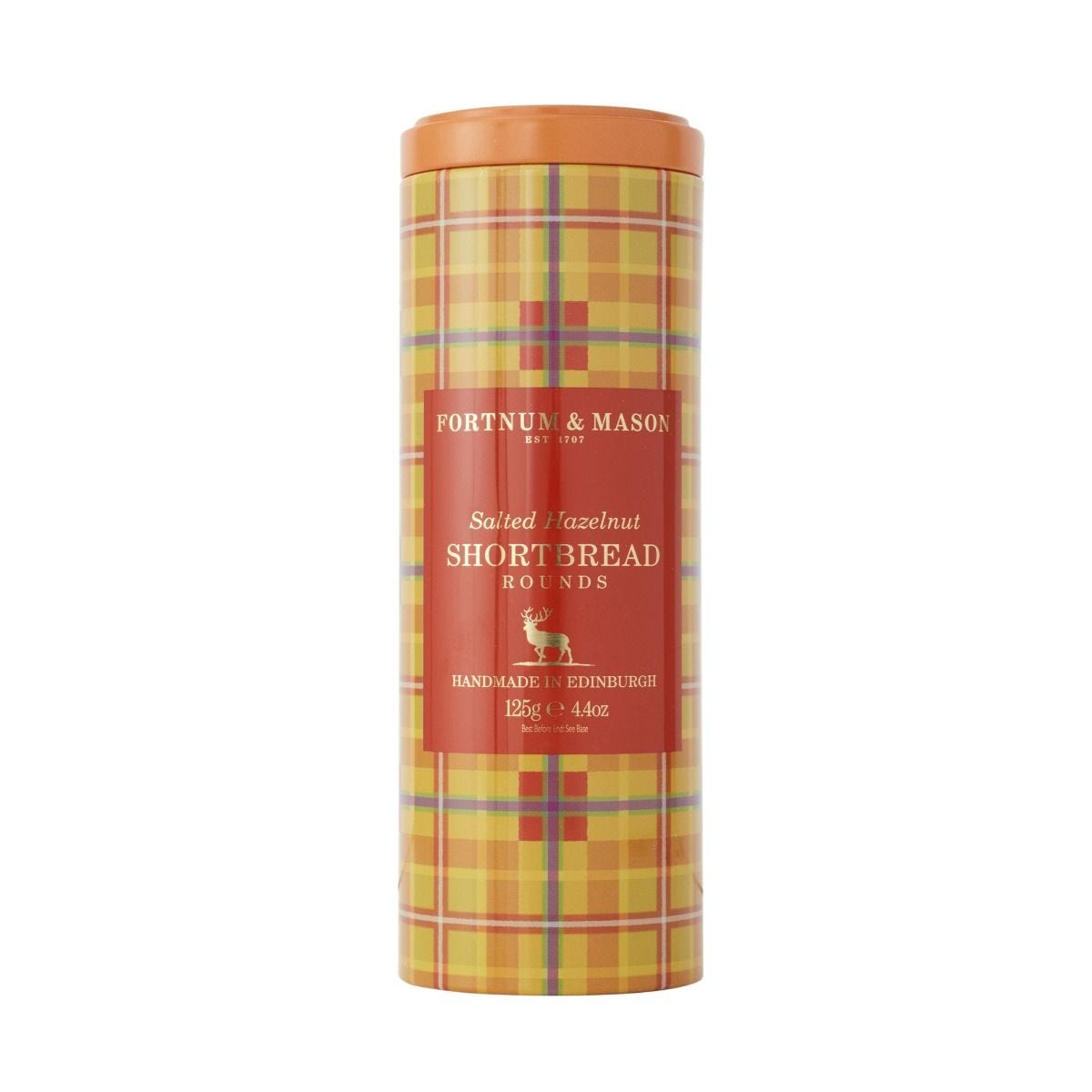 Fortnum's salted hazelnut shortbread rounds 125g, UK version