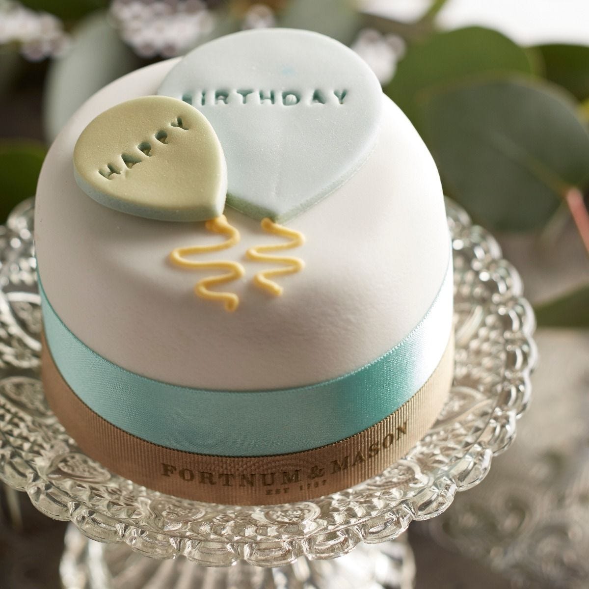 Fortnum's mini happy birthday fruit cake 340g, UK version
