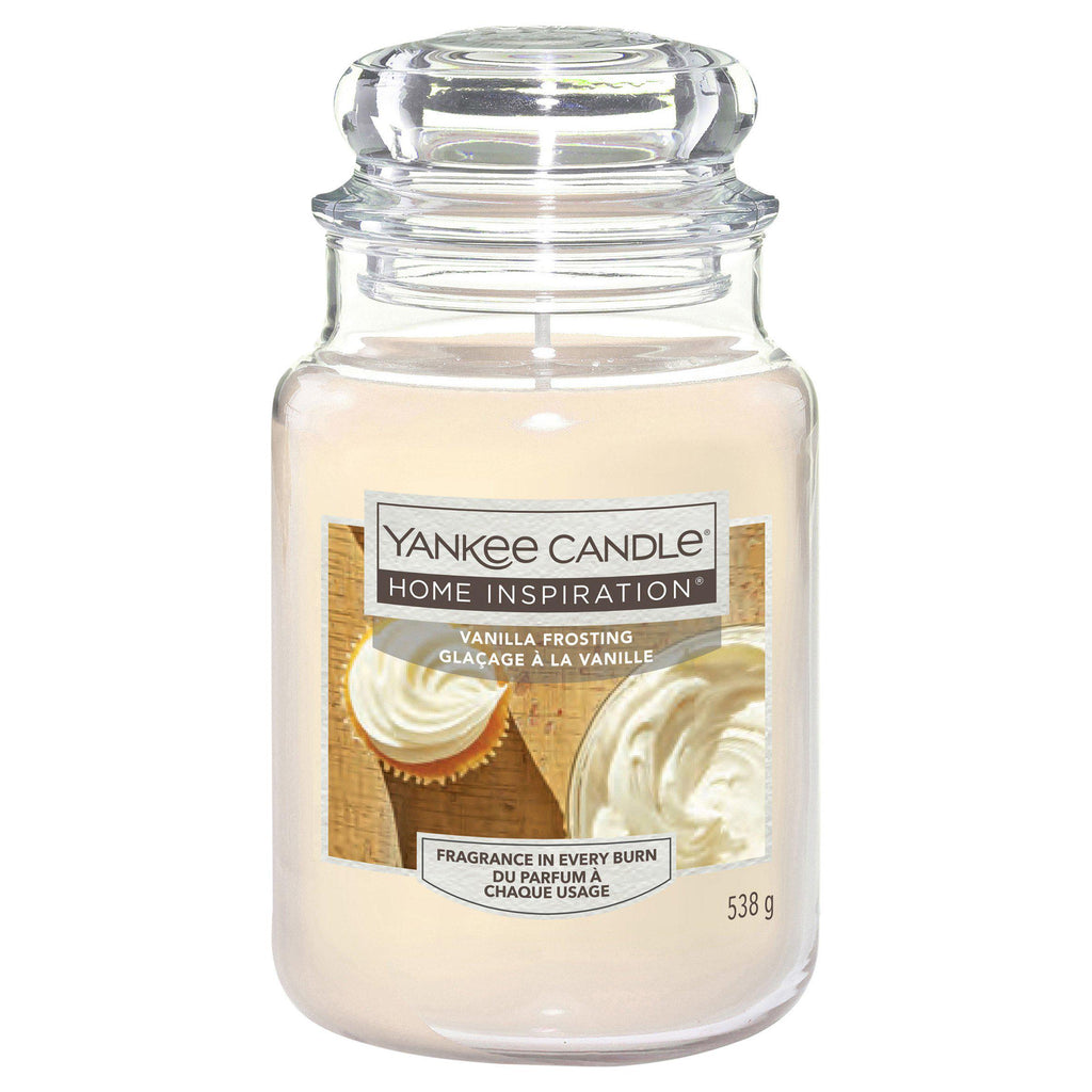 Yankee Home Inspiration Large Jar Candle - Vanilla Frosting