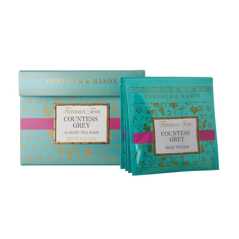 Countess Grey whole leaf tea pyramid teabags 37.5g - British product