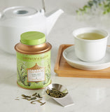 Long Jing loose leaf green tea tin (British brand)