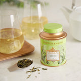 Long Jing loose leaf green tea tin (British brand)