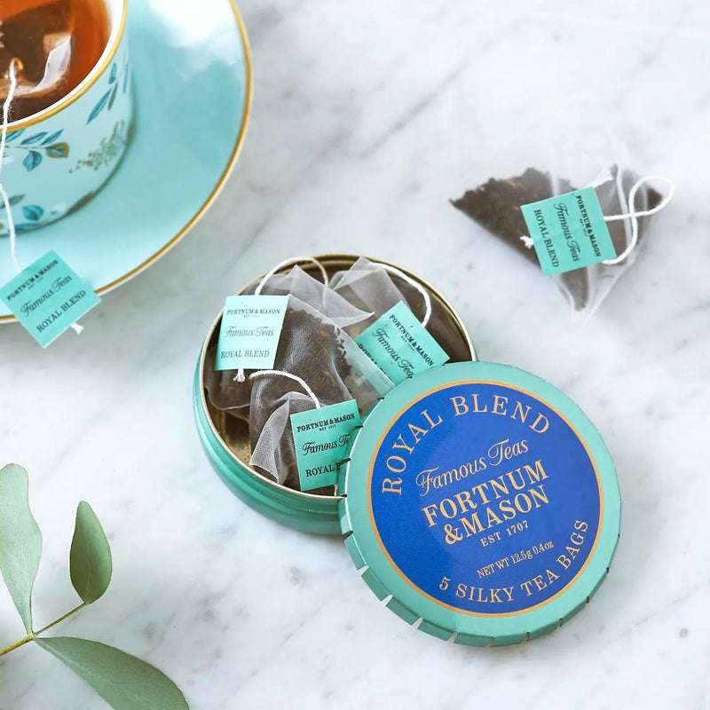 Fortnum's Royal Blend whole leaf tea pocket tin 12.5g, UK version