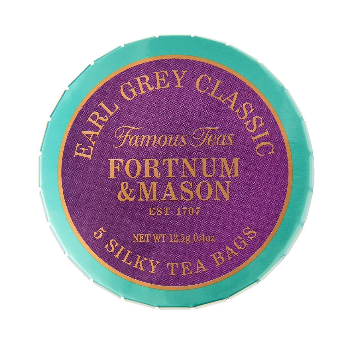 Earl Grey whole leaf tea in pocket tin 12.5g (British brand)