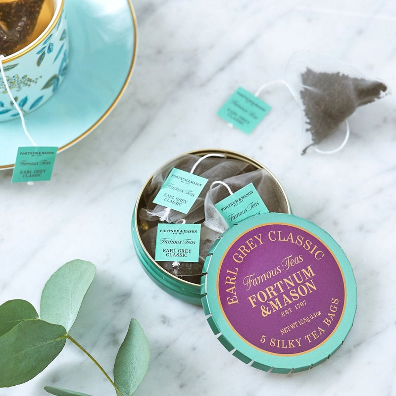 Earl Grey whole leaf tea in pocket tin 12.5g (British brand)
