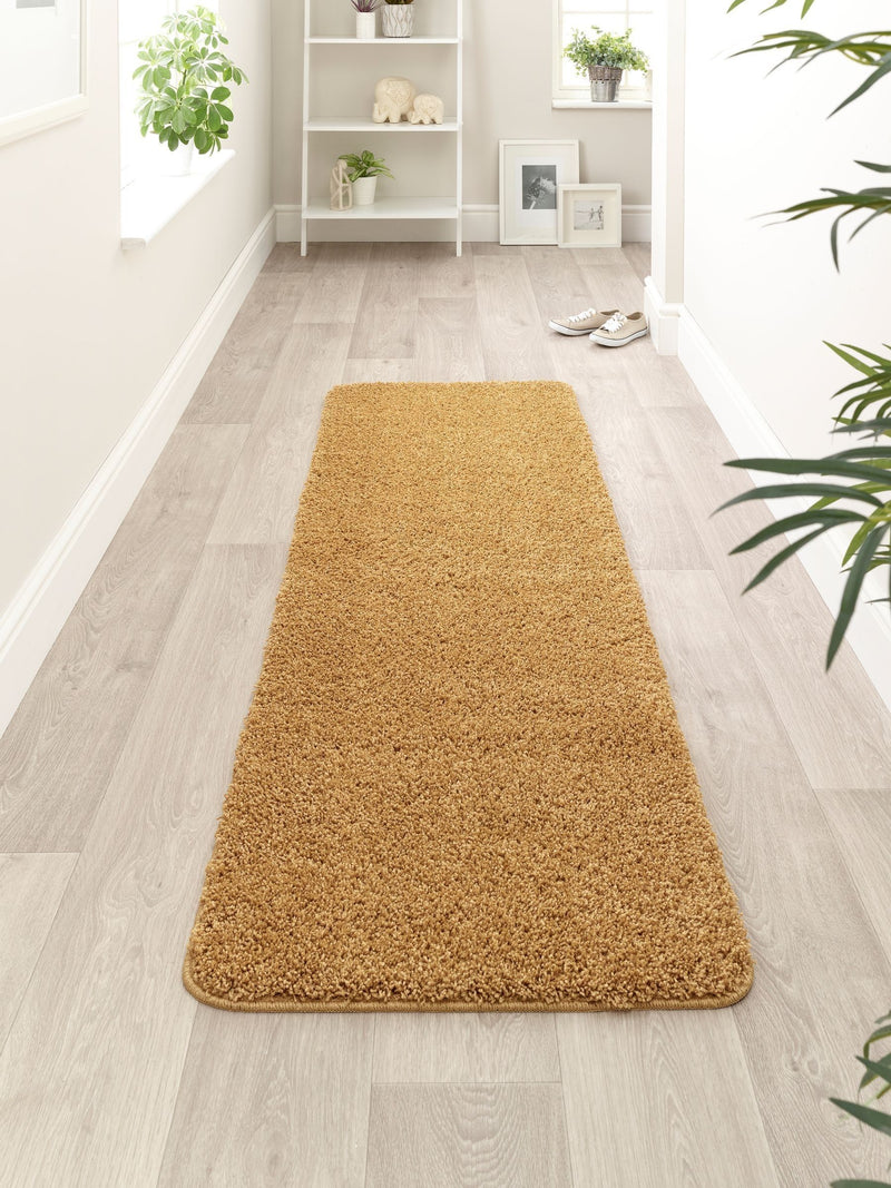 My Rug Ochre Shaggy Rug (British brand)
