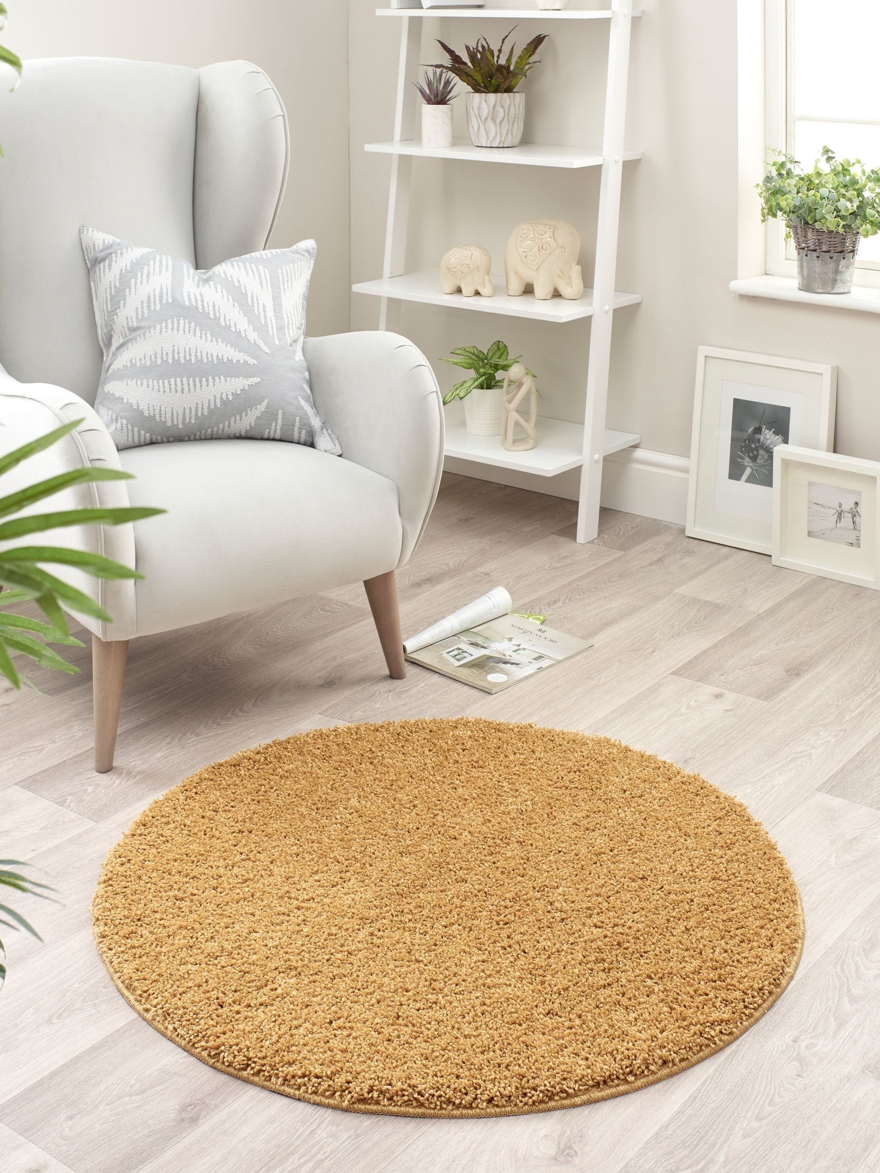 My Rug Ochre Shaggy Rug (British brand)
