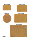 My Rug Ochre Shaggy Rug (British brand)