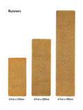 My Rug Ochre Shaggy Rug (British brand)
