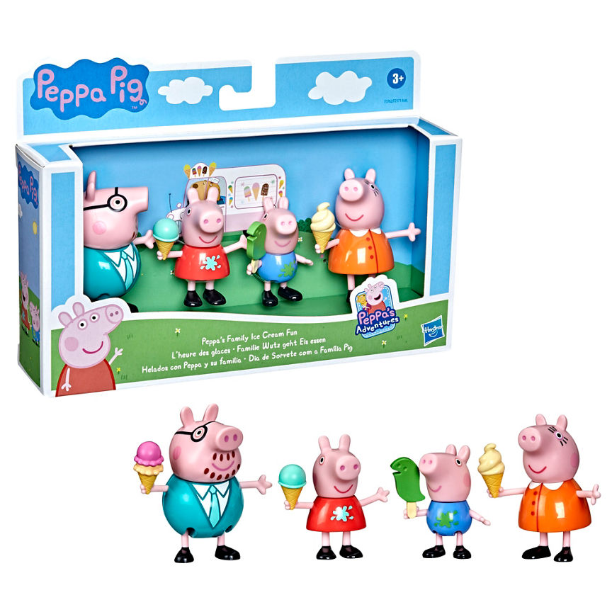 Peppa Pig Family Pack - Fun Kid's Zone ASDA   