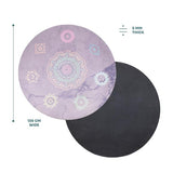 Myga Round Chakra Yoga Mat - 139cm Diameter GOODS Superdrug   