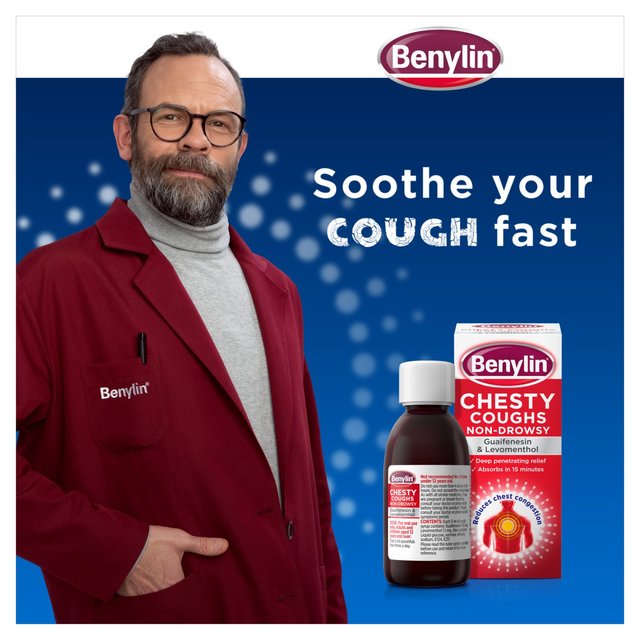 Benylin Chesty Cough Non Drowsy Syrup   300ml GOODS M&S   