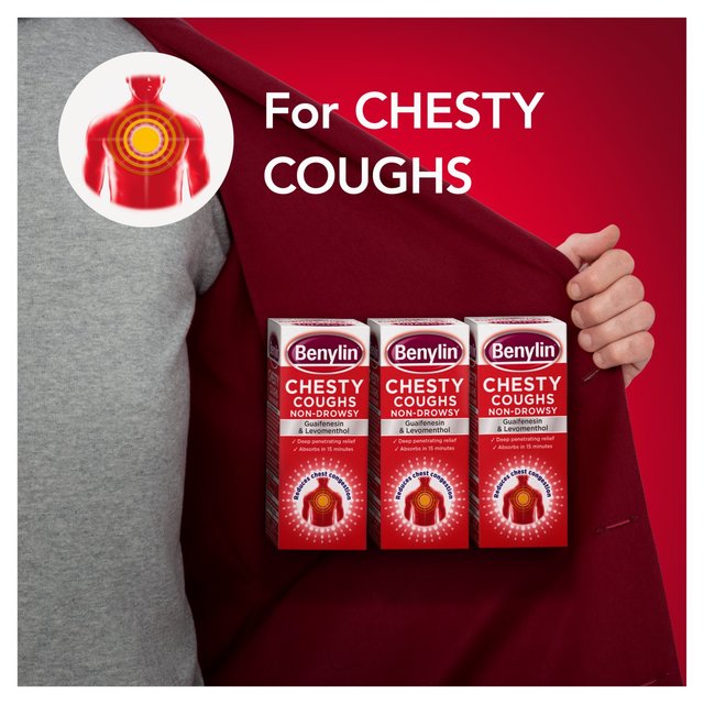 Benylin Chesty Cough Non Drowsy Syrup   300ml GOODS M&S   