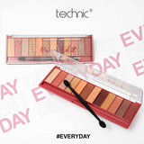 Paleta de sombras de ojos Technic MEGA 12 Paris Edit (marca británica)