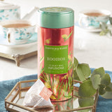 Rooibos infusion tea tin 37.5g with 15 tea bags - British product