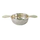 Fortnum's Art Deco double-handled tea strainer - British product