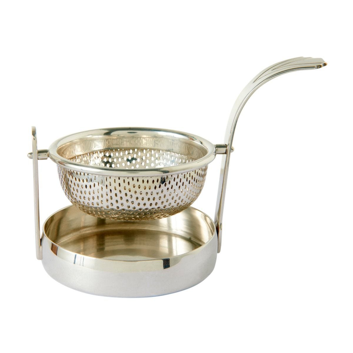 Fortnum's Art Deco revolving tea strainer, imported from the UK
