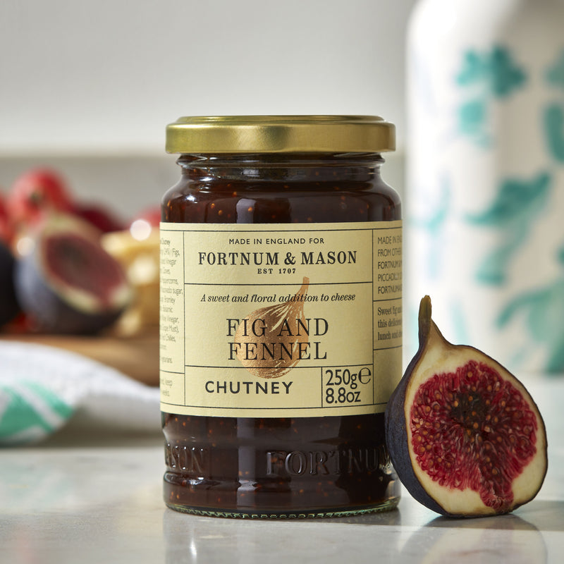 Fig and fennel chutney in a 250g jar (British brand)