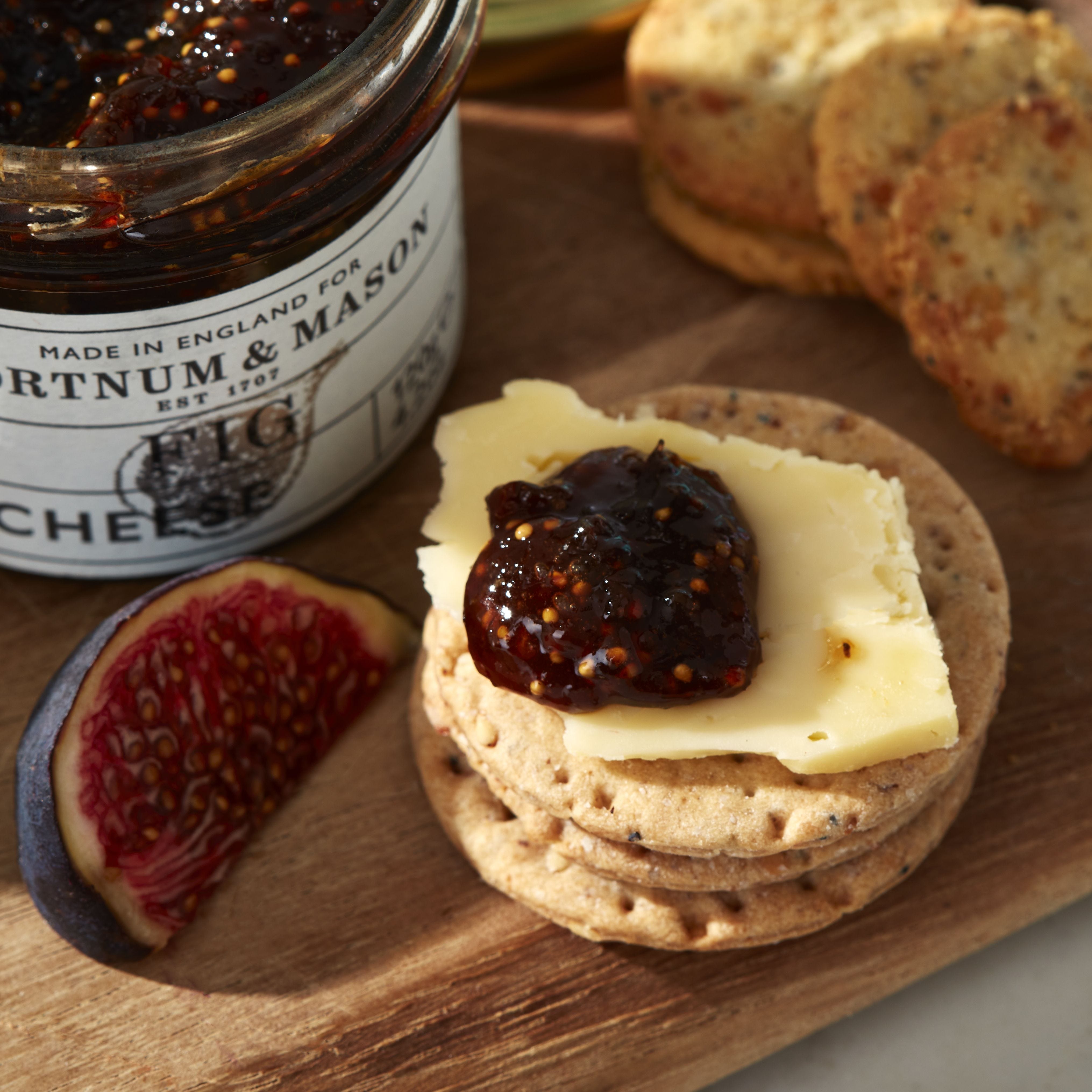 Fig cheese preserve 120g jar, imported from the UK