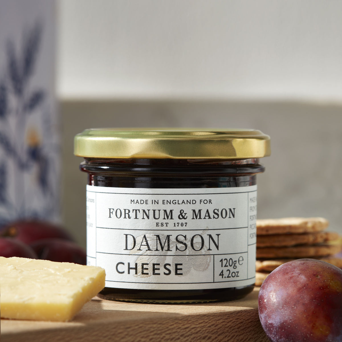 Damson cheese fruit preserve 120g, imported from the UK