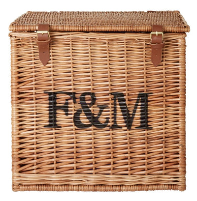 fortnum 6-Bottle Wicker Basket- Buy online at McGrocer