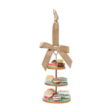 Fortnum's cake stand Christmas decoration 11cm, UK version