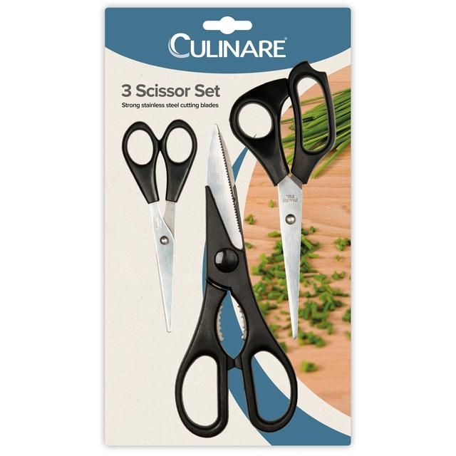 Culinare scissors 3 pack   3 per pack GOODS M&S   