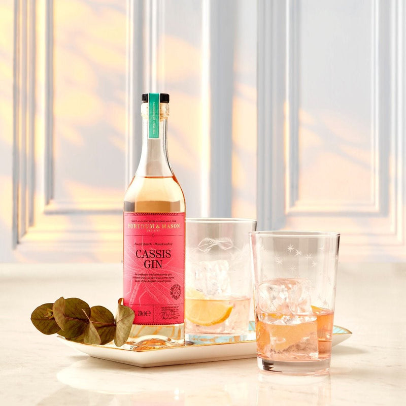 Fortnum's English Cassis Gin 20cl, imported from the UK