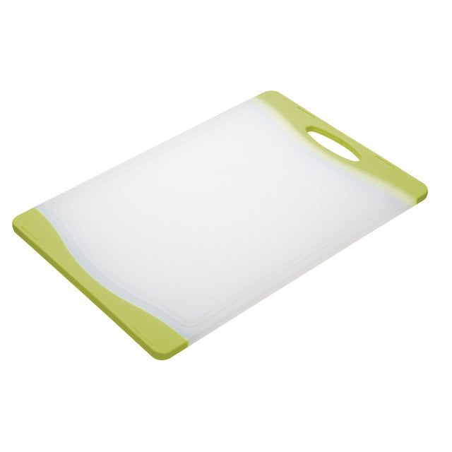 Colourworks Plastic Chopping Board Green 35cm GOODS M&S   