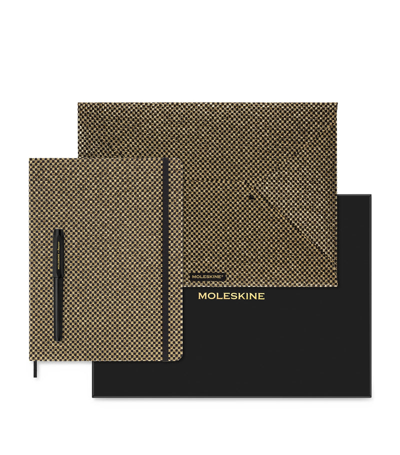 Moleskine Shine Collector's Notebook and Pen Set, imported from the UK