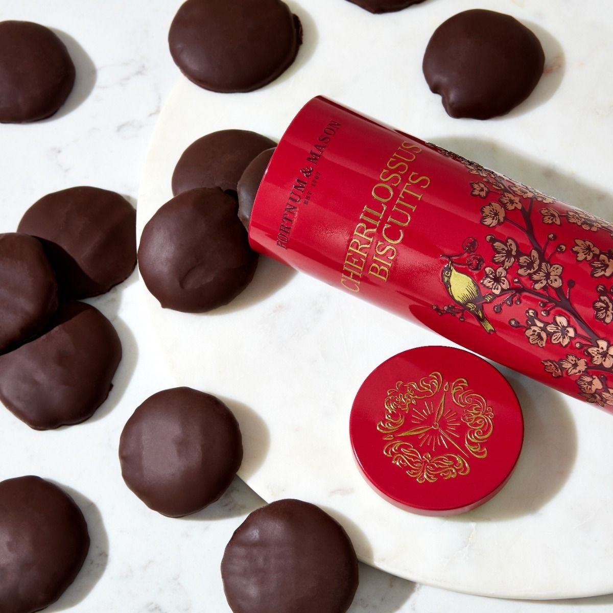 Fortnum and Mason Cherrilossus biscuits 600g, imported from the UK