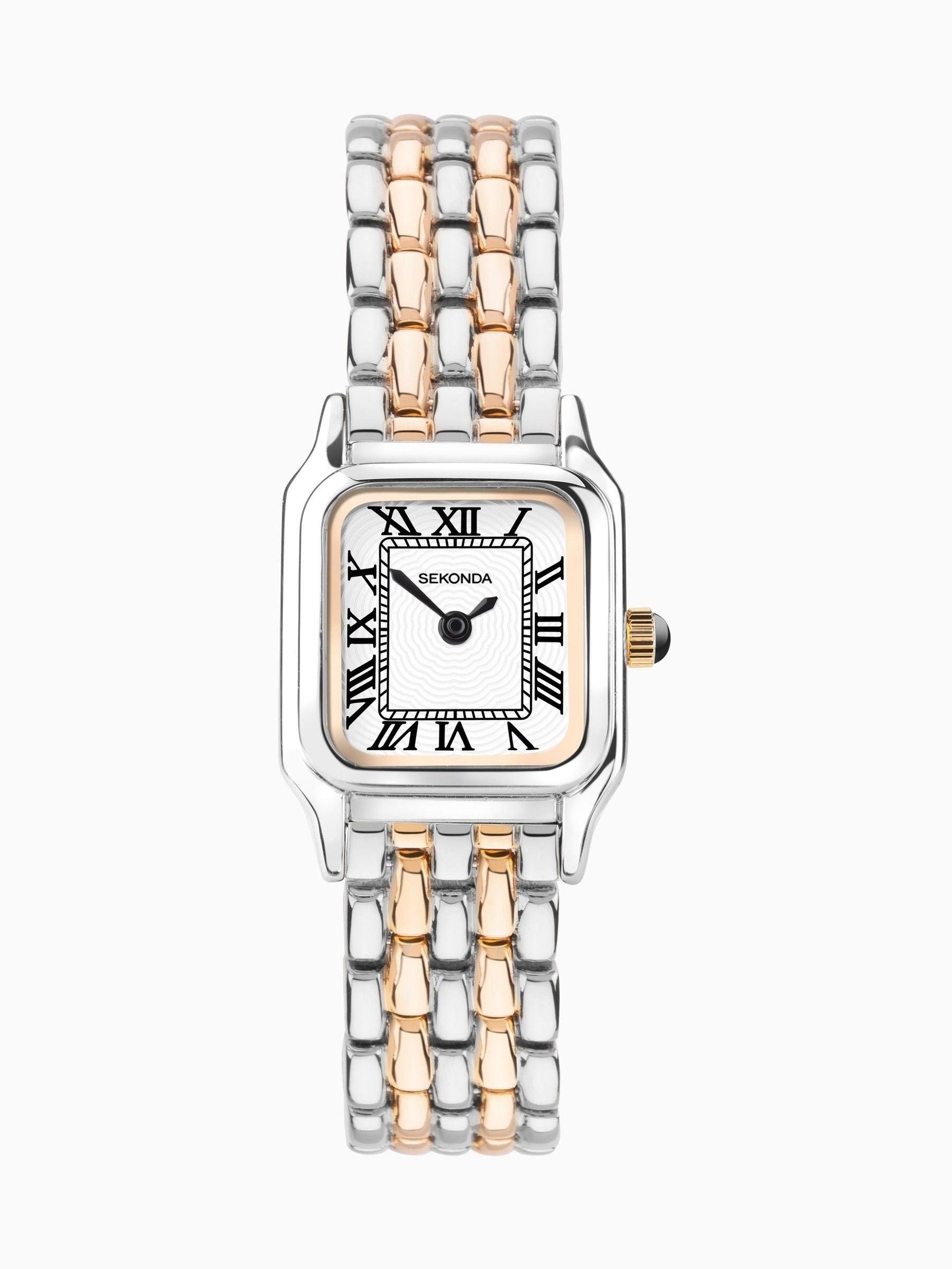 Sekonda Gold Monica Alloy Bracelet Watch 20mm case (British brand)