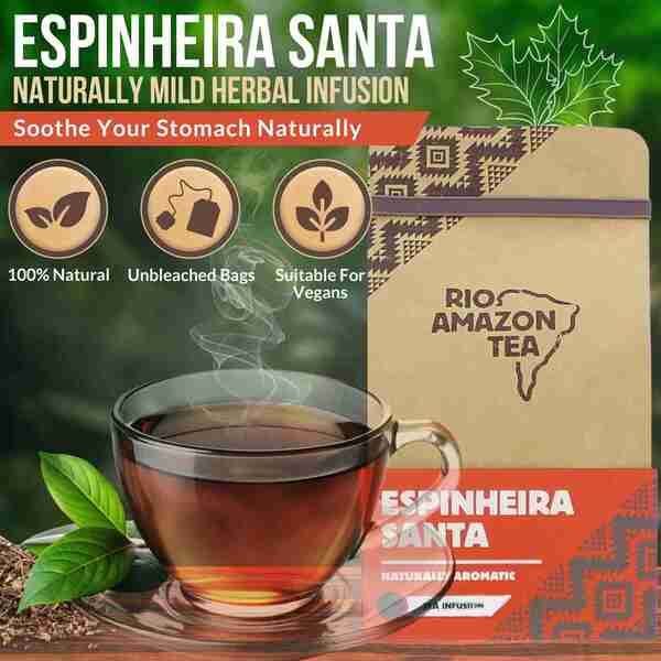 Rio Amazon Espinheira Santa teabags 90, imported from the UK