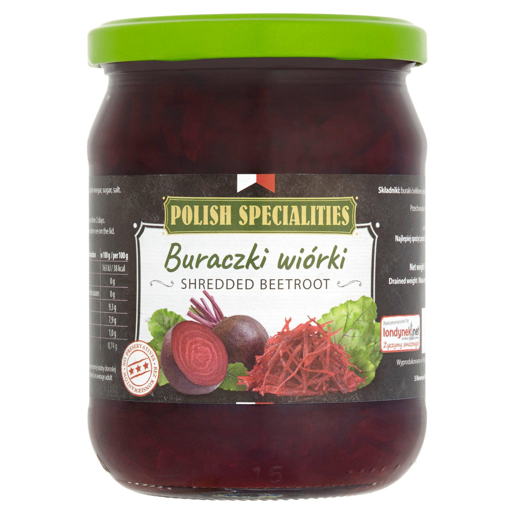 Polish Specialities Shredded Beetroot 540ml