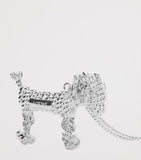 LOEWE sausage dog charm necklace, imported from the UK