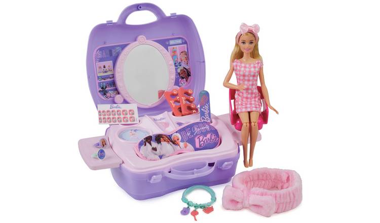 Barbie Deluxe Wellness and Beauty Playset toy, UK version