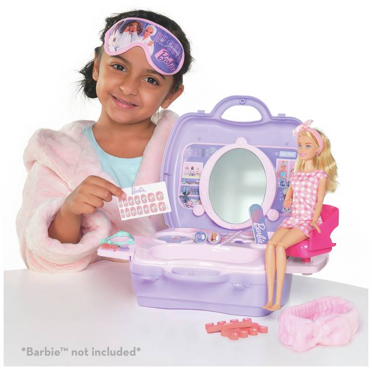 Barbie Deluxe Wellness and Beauty Playset toy, UK version