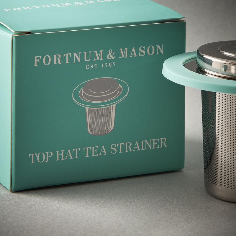 Fortnum's Top Hat stainless steel tea strainer - British product