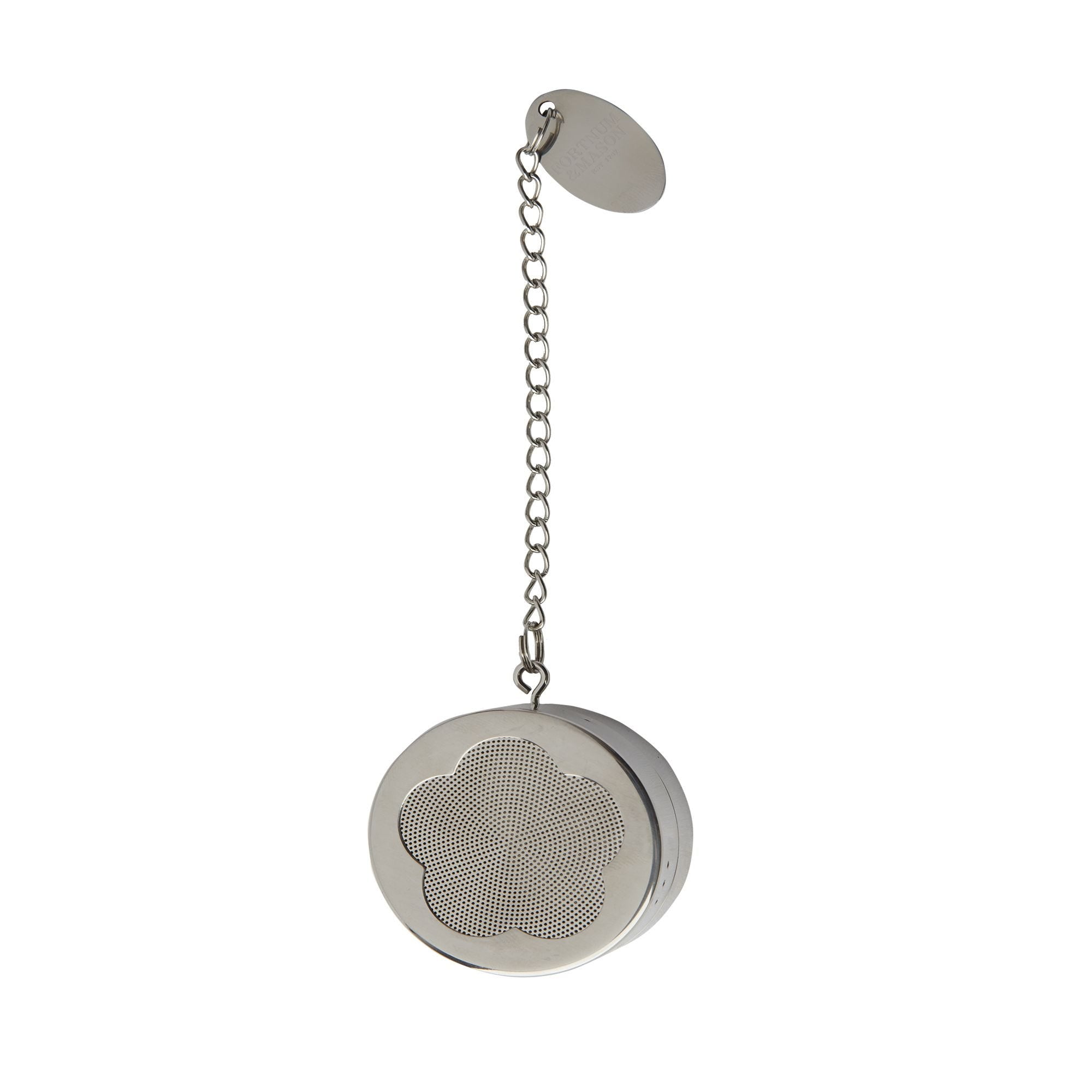 Fortnum's flower tea infuser silver-plated stainless steel, UK version