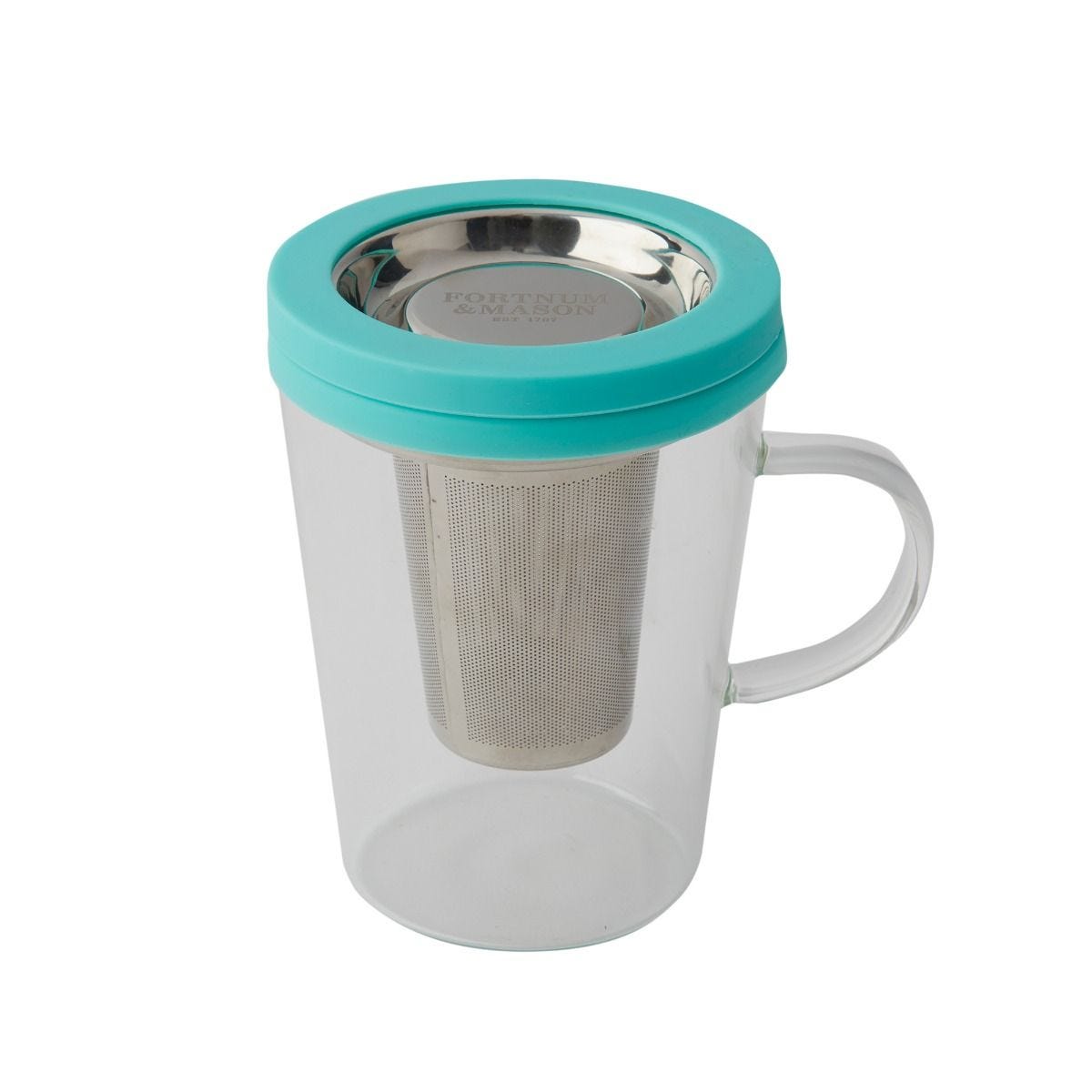 Fortnum's glass infuser travel mug (British brand)
