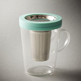 Fortnum's glass infuser travel mug (British brand)