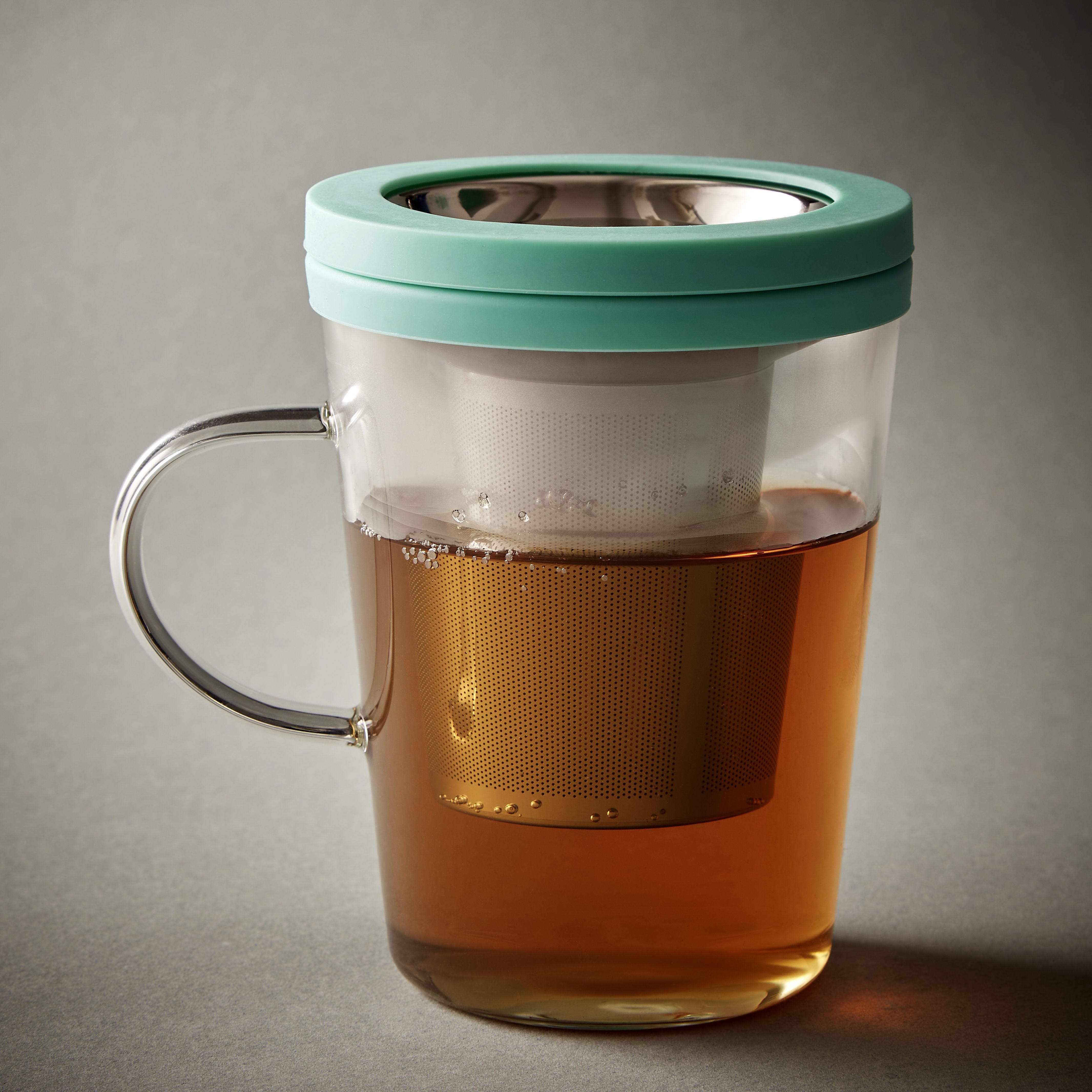 Fortnum's glass infuser travel mug (British brand)