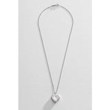 Moon & Back silver Mum locket necklace 18 inch (British brand)